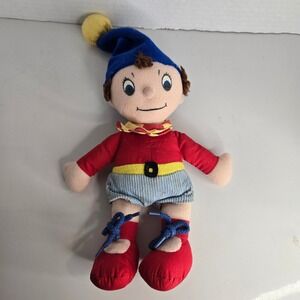 Noddy Vintage Plush Doll Laces 1990 BBC Enterprises Stuffed Toy